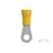 Te Connectivity Ring Terminal, 3/8 in Stud Size, 4 AWG, 600 V, Vinyl Insulated, Yellow 52266-4 - alternate 4